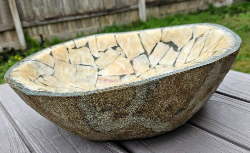 Barclay Logan Onyx Above Counter Basin Vessel Sink - Image 3 of 4