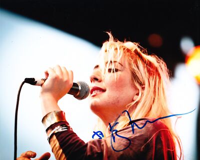 KATIE STELMANIS SIGNED AUSTRA BAND 8X10 PHOTO 2