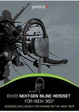 Xbox360 Giotech Gioteck EX-03 wired Headset f...