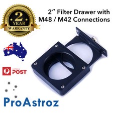 Telescope Filter Drawer System with 2 Drawers - 2" Filter - M48 / M42 connection