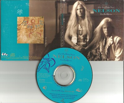 NELSON Can t Live without your Love Affection PROMO radio Dj CD Single 1990 USA