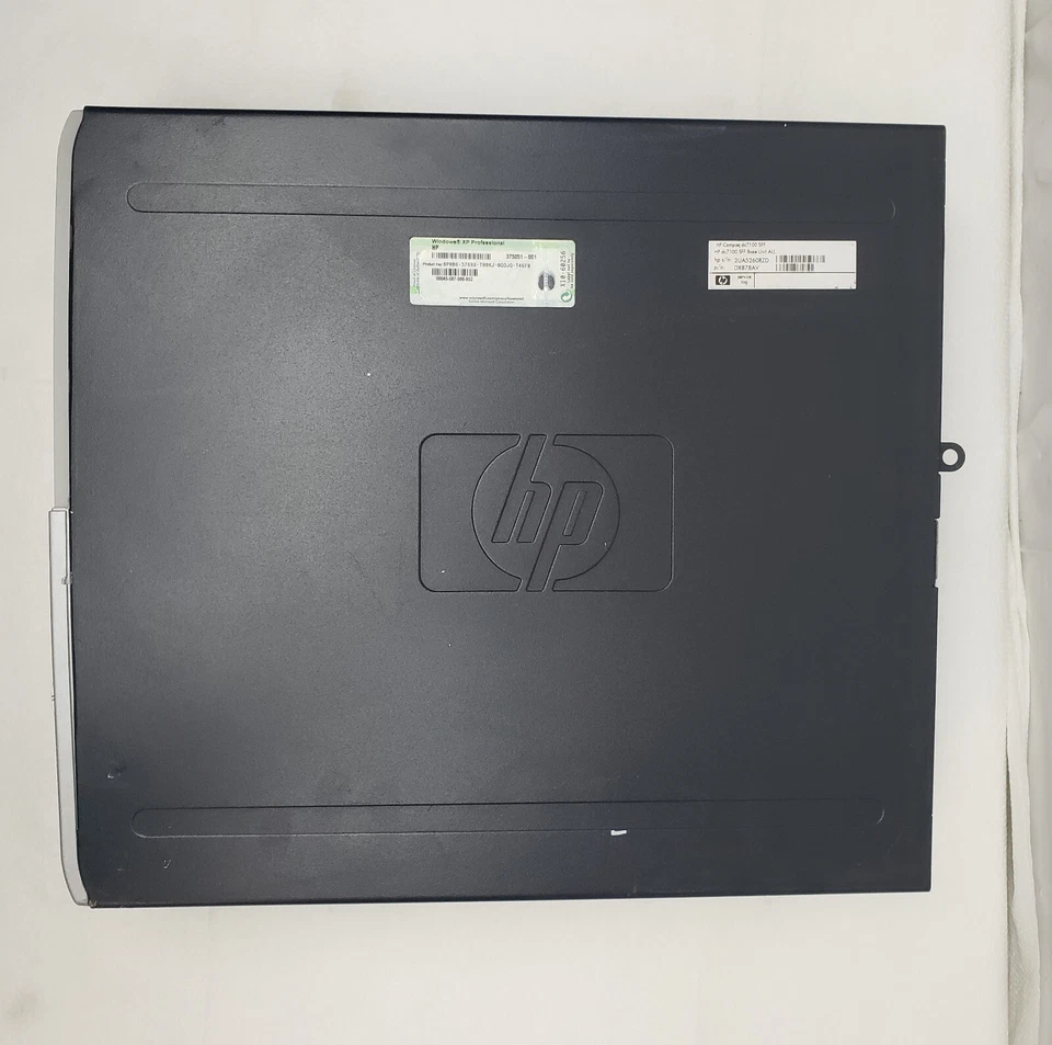 Windows XP Computer HP Compaq DC7100 SFF Desktop PC Pentium 4 1GB RAM 160GB HDD - Image 3 of 4