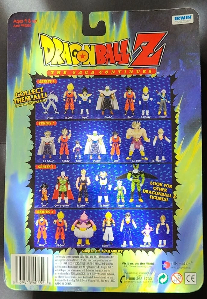 Dragon Ball Z Majin Boo Series 4 Action Figure Irwin NEW NIB DBZ Saga Continues