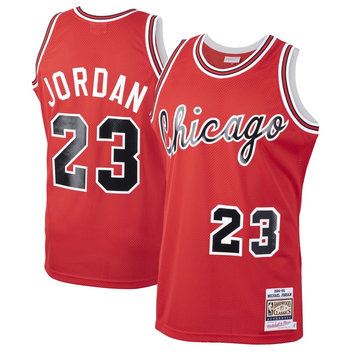 ジョーダンNess Bulls 23 Michael Jordan バスケXXL Mitchell & Ness x NBA Chicago Bulls 1996-97 Swingman Jersey