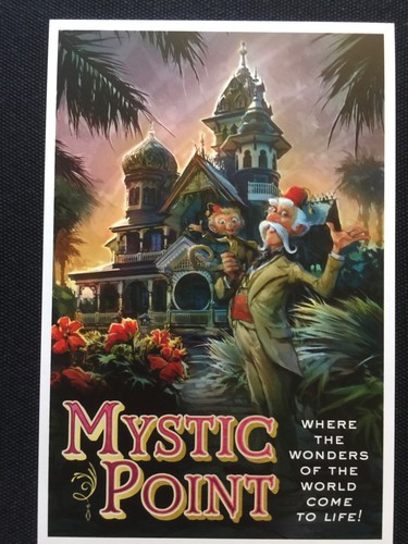 D23 Disney Fan Club Official Postcard Set 65 Years of the Disney Theme Parks - Picture 6 of 9