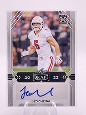 2022 Leaf Draft XRC Leo Chenal Auto RC #BA-LC1 - Kansas City Chiefs