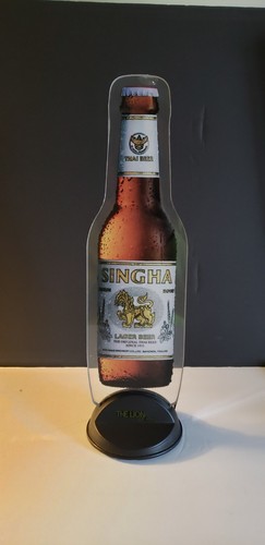 Singha Thai Beer Lion Acrylic Light Sign Lamp - Picture 2 of 10