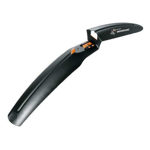 Parafanghi Per Mountain Bike 26x4.0 - 2 Pezzi, Parafango Per Ruote Grasse, Colore Arancione, Ricambio