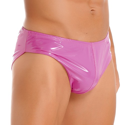 Calzoncillos para hombre cintura elástica bragas aspecto húmedo ropa interior transpirable pantalones cortos suaves - Imagen 90 de 106