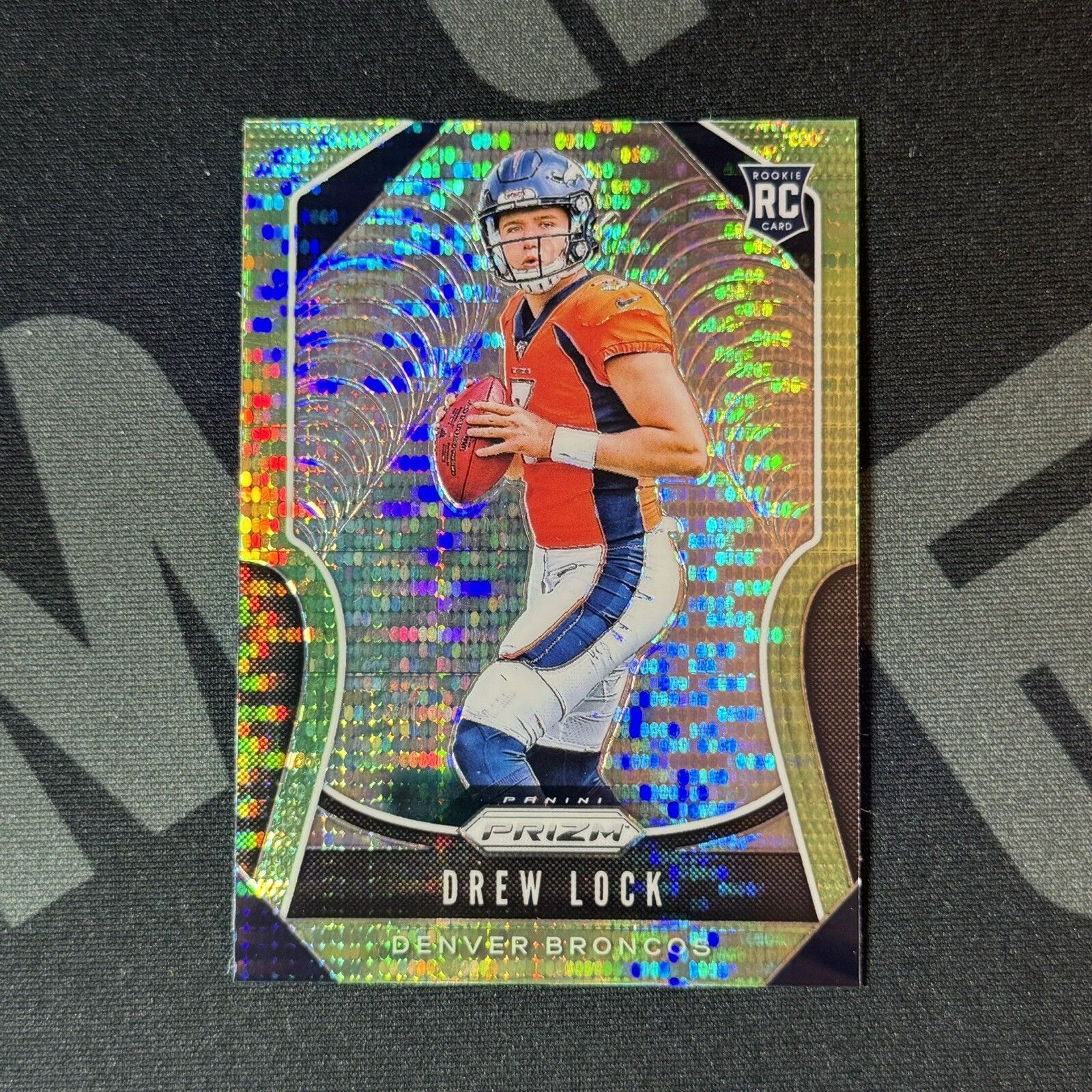 2019 Panini Prizm Drew Lock Green Pulsar Rookie #304