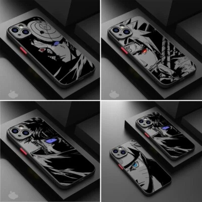 MARKENLOS Naruto Shippuden Handyhülle iPhone l Itachi Sasuke Minato Obito Anime Case Neu