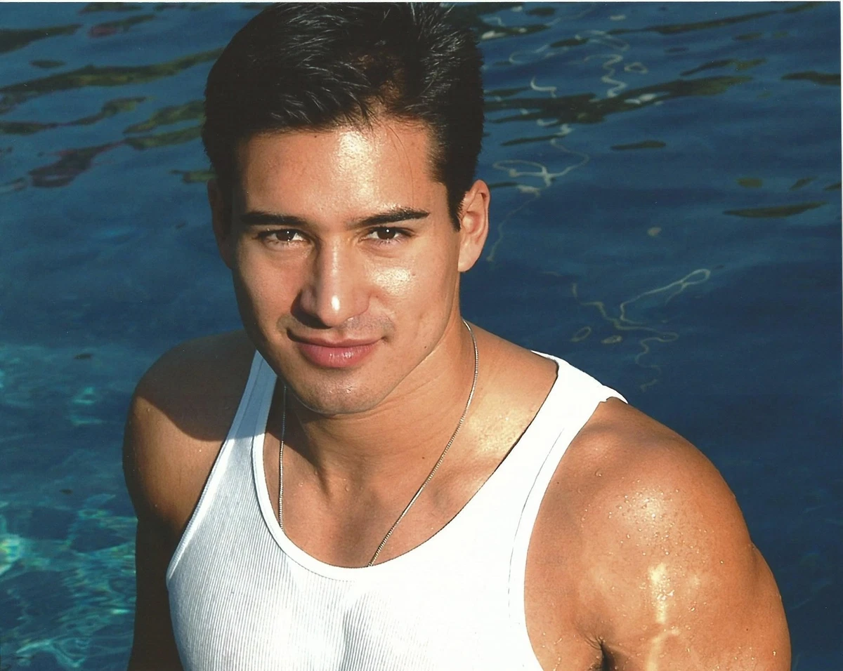 Mario Lopez 8x10 Photo Picture Saved By The Bell Extra The X Factor Pacific  Blue | eBay
