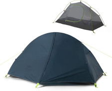 Lightweight Waterproof Backpacking Tent for Solo Camping and Hiking