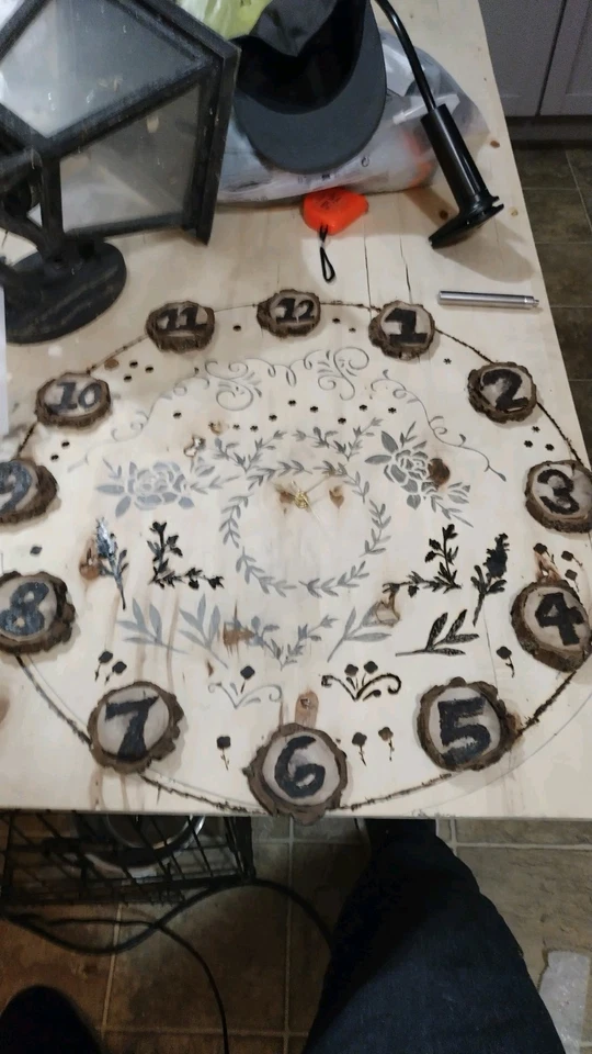 定制手工时钟和几乎任何其他定制设计和材料 — 第 3/4 张图片