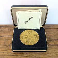 Vintage - 1982 John Deere Solid Brass 2 " Belt Buckle, Limited Ed. 4885/5000