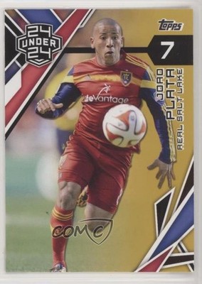 2015 Topps MLS 24 Under 24 Gold /25 Joao Plata #160 e1m