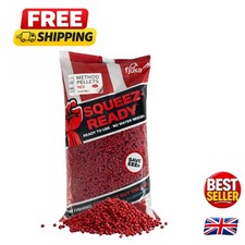 Food-Grade 500g Red Squeez-Ready Method Pellets - No Water Needed for Success 23.98 per kilo
