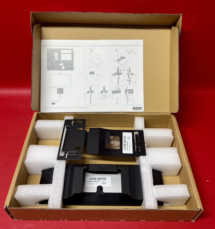 NEW CISCO CTS-SX20-QS-WMK Wall Mount Kit for SX20 - SEALED - Image 4 of 4