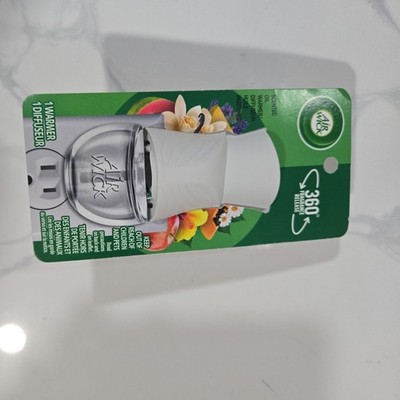 Air Wick Plug-In Scented Oil Warmer Diffuser White 360° Fragrance Release