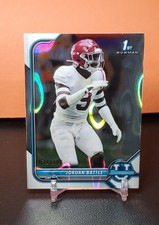 2021-22 Bowman University - Jordan Battle #66 Lava Refractor. /100