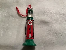 Texaco Visible Vintage Gas Pump Ornament-new- By Kirt Adler