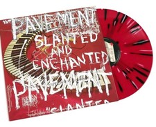 PAVEMENT - SLANTED & ENCHANTED- 30TH Anniv. Ed. (Red Splatter Vinyl) New Sealed