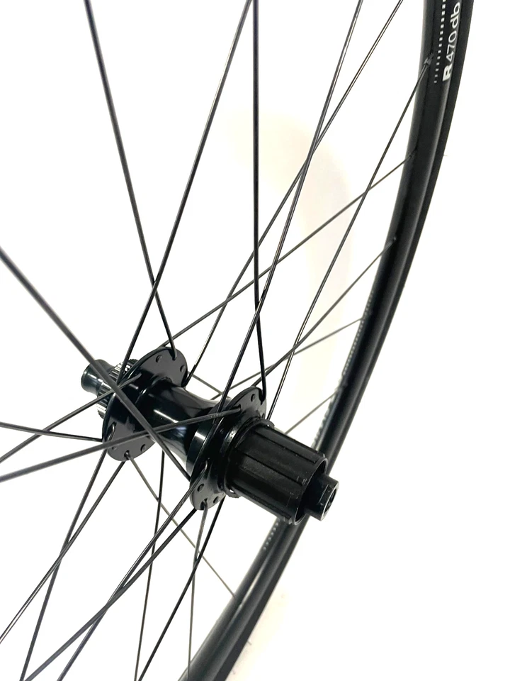 DT Swiss R470db 700c Wheelset & Tires 11 spd Disc Brake 142/100mm Thru Axle 24H - Image 3 of 4