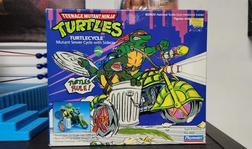 TMNT 1989 Turtlecycle NIB Sealed