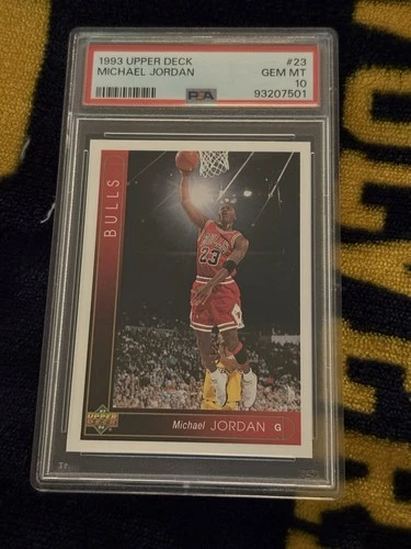 1993 UPPER DECK #23 MICHAEL JORDAN PSA 10