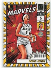 2025 Panini WNBA Donruss Press Proof Net Marvels Angel Reese #20 Chicago Sky
