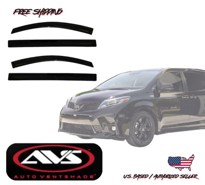 2011-2020 Toyota Sienna AVS Window Vent Visors Rain Dust Guard Deflector 4PC.
