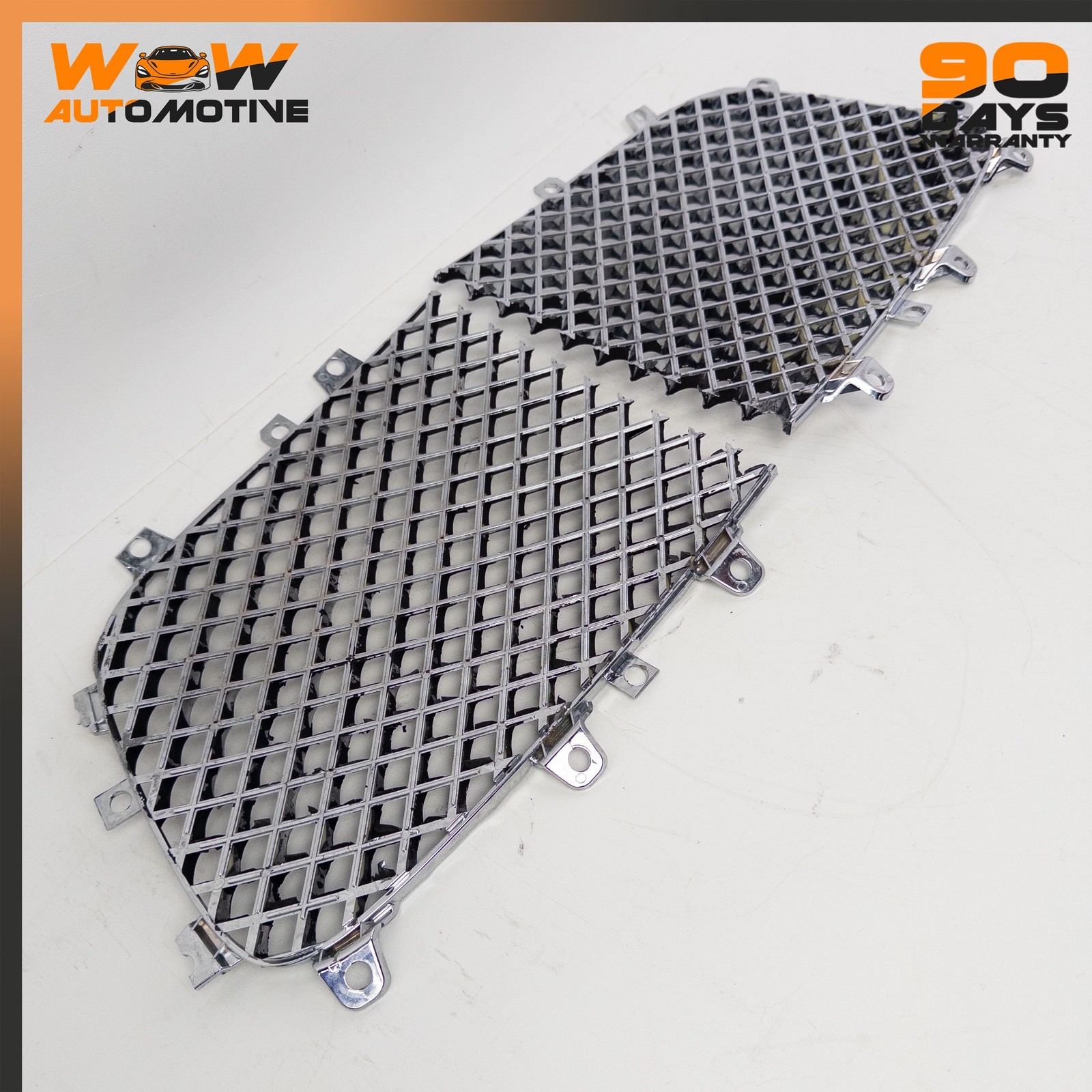 04-13 BENTLEY CONTINENTAL GTC GT FLYING SPUR RIGHT LEFT HOOD RADIATOR GRILLE OEM