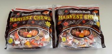 Tootsie Roll Harvest Chews x 2 Bags 11.5 Oz Cinnamon Caramel Candy Corn Pumpkin