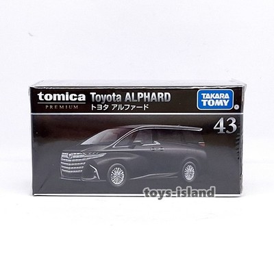 TOMICA PREMIUM 43 TOYOTA ALPHARD 1/65 TOMY 2025 Aug New Model