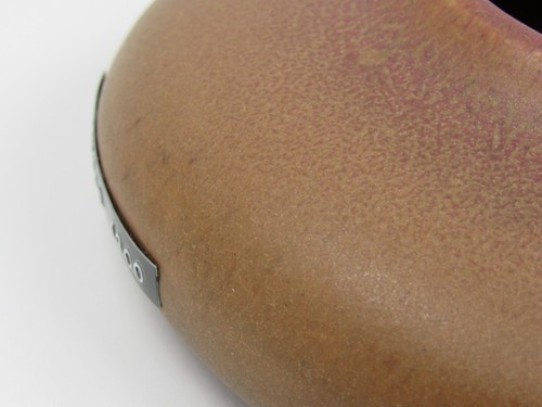 Antico vaso in ceramica marrone piccolo ROOKWOOD del 1900 - Foto 17 di 21