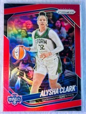 2025 WNBA PANINI PRIZM RED Alysha Clark  237/299  #129 Mystics