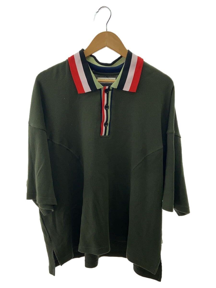 TTT MSW】Zipup knit polo shirt M S Ttt Msw Zipup Knit Polo