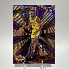 2024-25 Panini Revolution #118 Bronny James Jr. RC Los Angeles Lakers Card