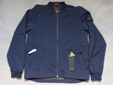 Musto Land Rover Jacket Mens Medium Navy Blue Bomber Navy Lightweight BNWT
