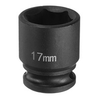 Tiefer Schlagschrauber-SteckschlüSsel, 3/8 Zoll Antrieb, 17 Mm 6-Kant 30 Mm Lang