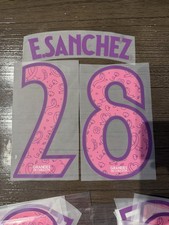 Erik Sanchez #28 Authentic Pink Club America Name Set Adult Official