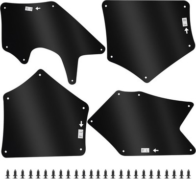 4 Pack Truck Mud Flaps for Toyota Tundra Sequoia 2007-2022 Splash Guards