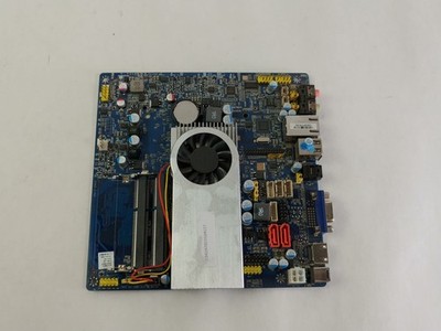 Lot of 2 ASL  JHS629 1.8 GHz Intel Atom D525 Mini-ITX Motherboard