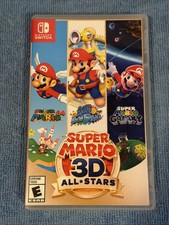 Nintendo Switch Super Mario 3D All-Stars Super Mario All Stars 3D for Nintendo Switch with Game Caddy
