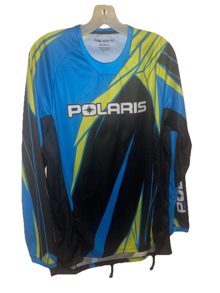 Polaris Jersey ATV Motocross Off Road MX Long Sleeve Men’s Size Small - Image 2 of 4