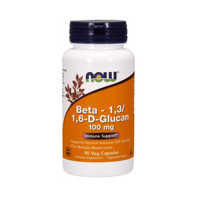 Now Foods Beta 1,3/1,6- D -Glucan 100 mg (90) (270,00 EUR/kg)