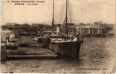 PC SENEGAL DAKAR - LES QUAIS ED. FORTIER (a85726)