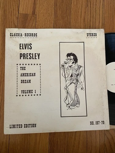 ELVIS PRESLEY THE AMERICAN DREAM VOLUME 1 NM LP MORE ELVIS LPS FREE SHP
