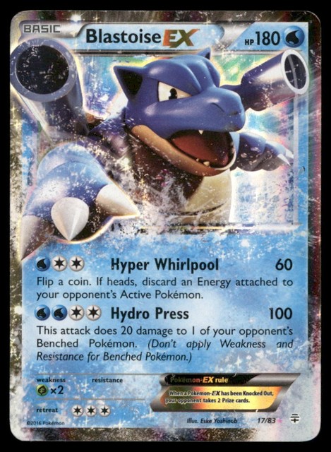 Blastoise EX #17 (Generations (2016))