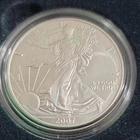 United States Mint 2007 American Eagle 1 oz Silver Business Strike Uncertified